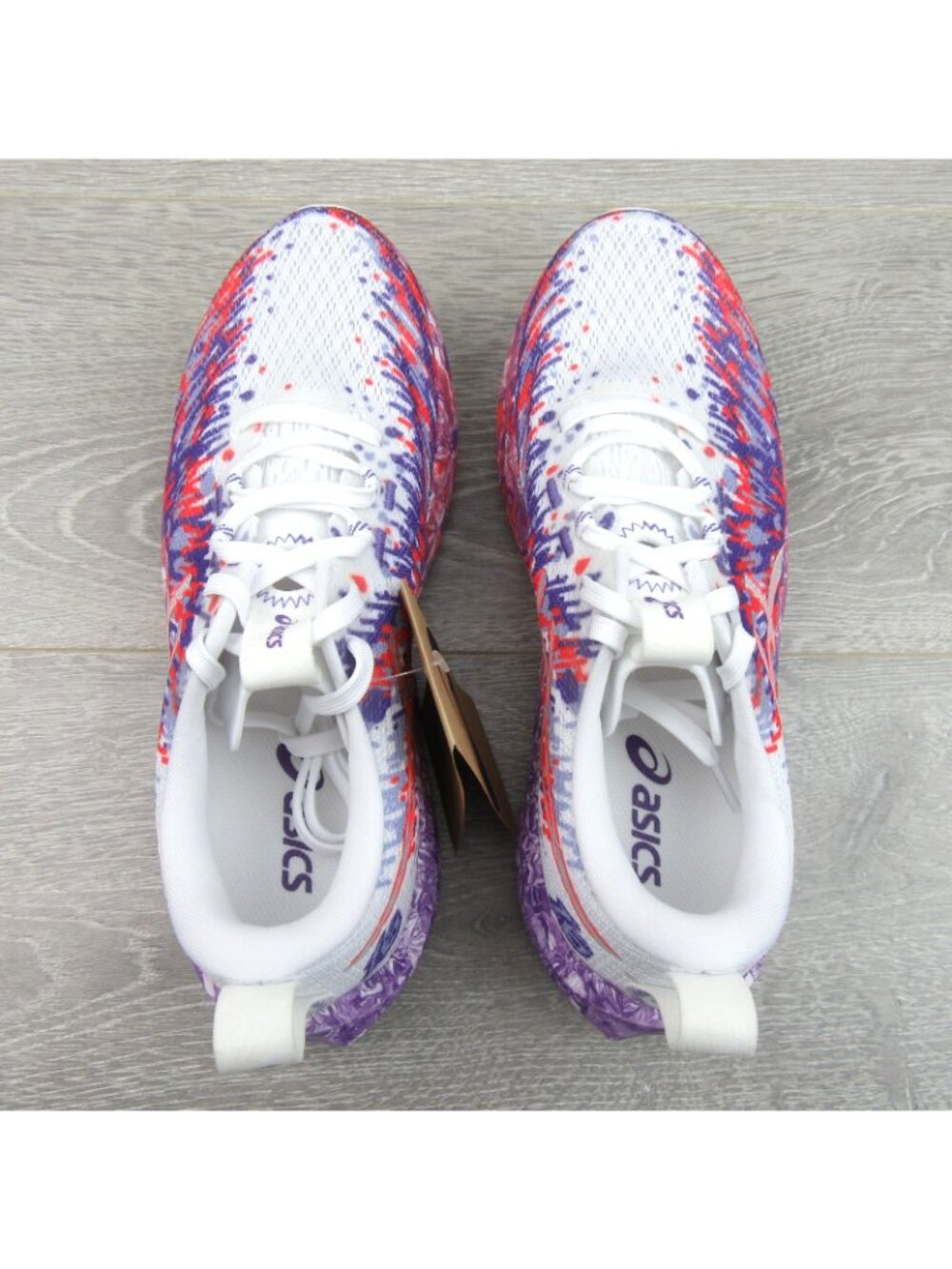 ASICS Noosa Tri 16 Gym Running Shoes Womens Size 8 Purple White NEW - Picture 9 of 13